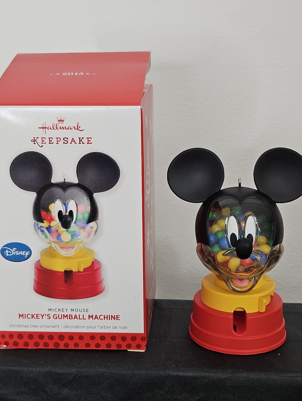 Hallmark Keepsake Ornament 2013 Mickey's Gumball Machine Disney
